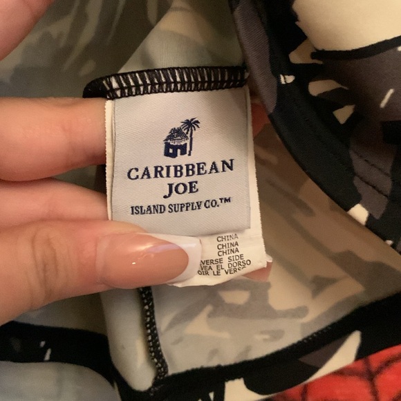 black and white tank top - Picture 2 of 2